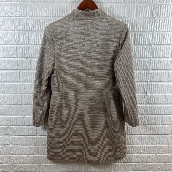 Cinzia Rocca Brocade Metallic Blazer Jacket Gold Blush NWT 8 44 - Picture 6 of 11